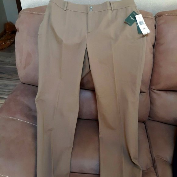 Ralph Lauren Pants - Lauren Ralph Lauren Connor Dress Pants 16W-NEW